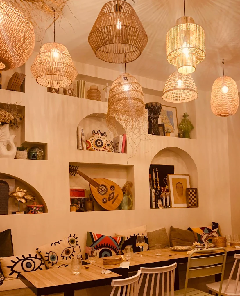 Coin intimiste du restaurant Saba